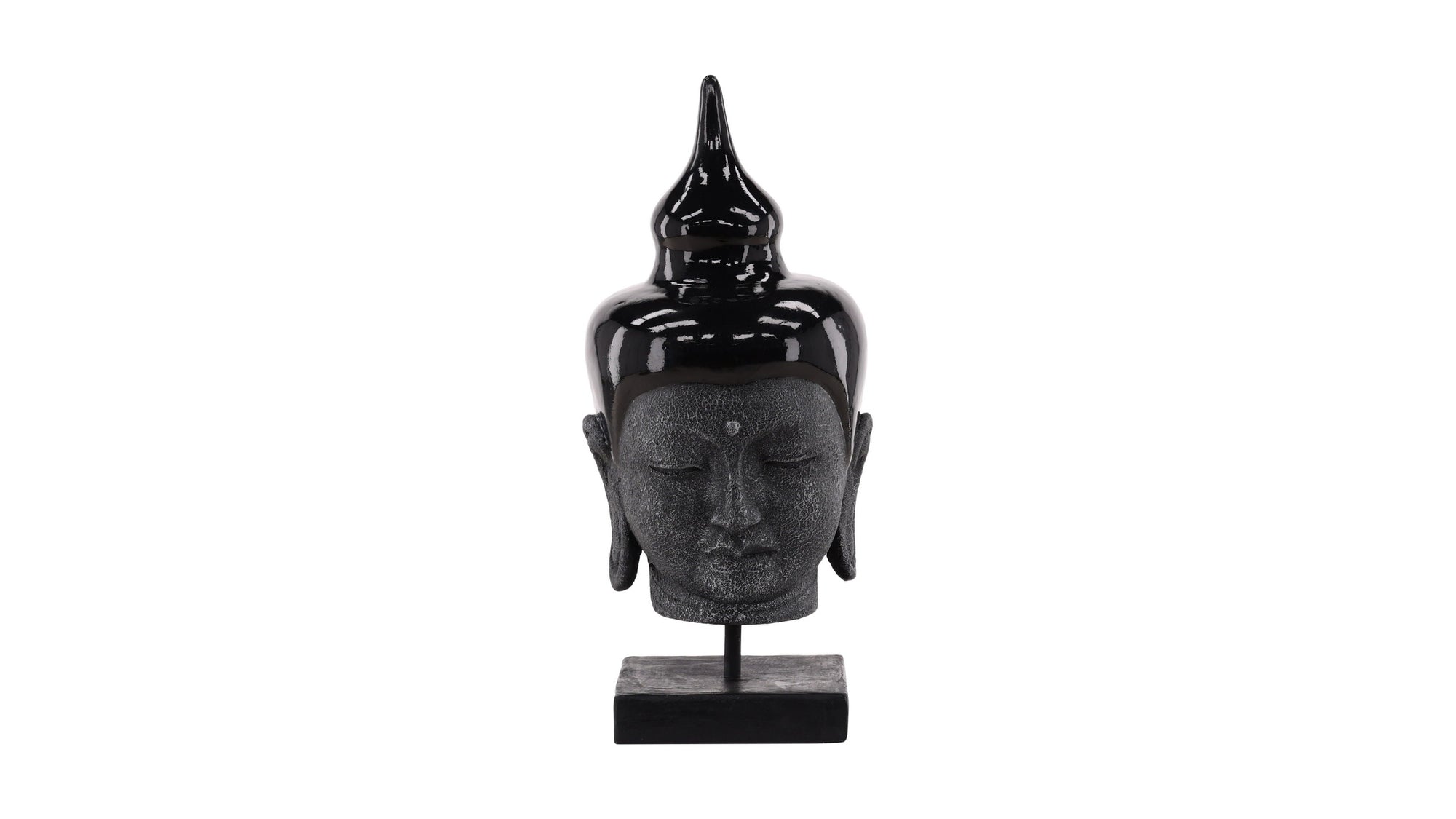 Buddha Head - Black