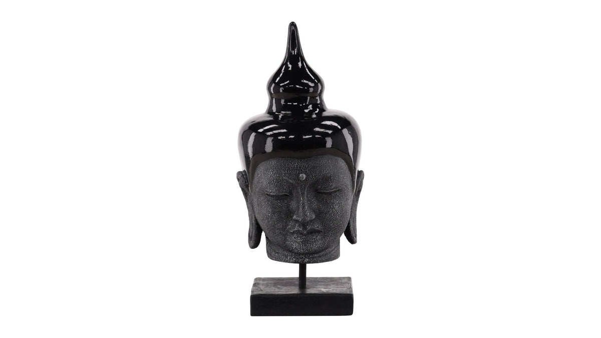 Buddha Head - Black