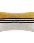 Solola - Handwoven Oblong Pillow - Yellow / Natural