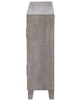Adalind - Washed Accent Cabinet - White Washed