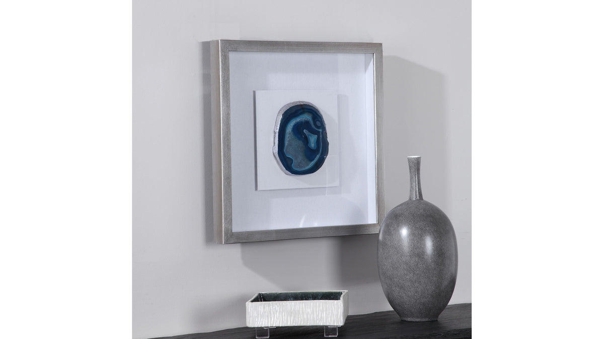 Kalia - Stone Shadow Box - Blue