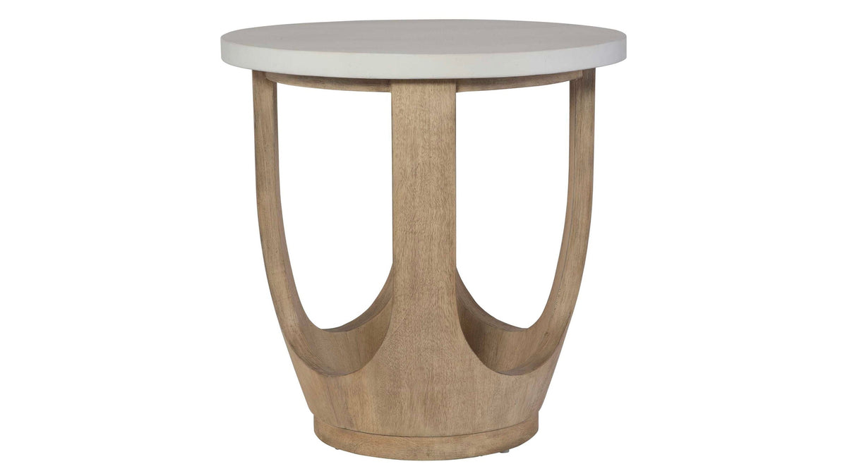 Tatli - Stone Top Side Table