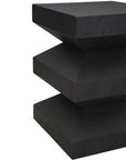 Plato's - End Table - Black