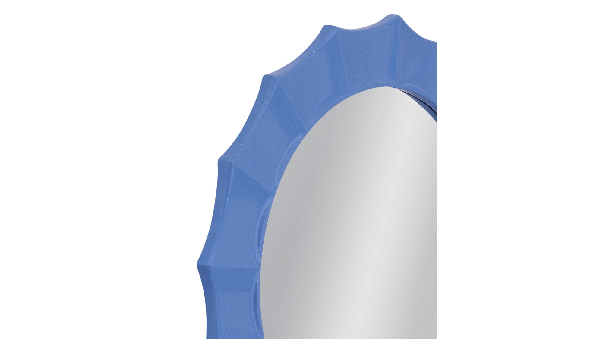 Blue Altair - Wall Mirror - Blue