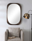 Sheldon - Mid-Century Mirror - Dark Brown