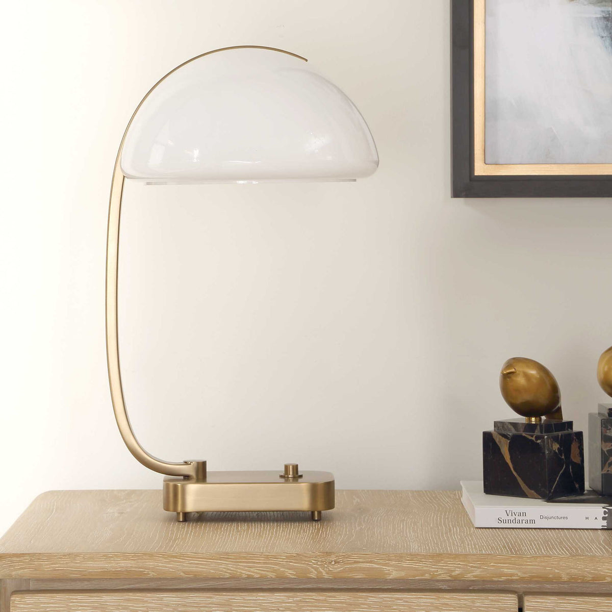 Bend The Rules - Desk Lamp - Brass