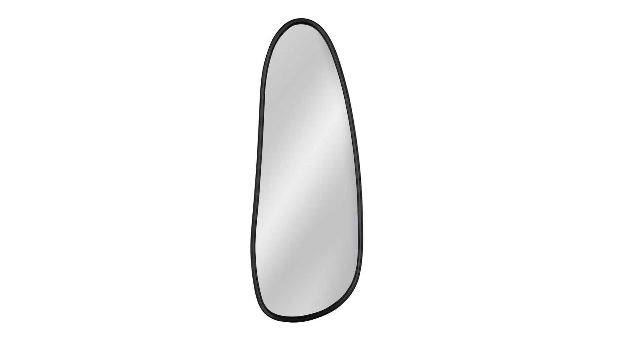 Mia - Wall Mirror - Glossy Black