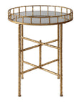 Tilly - Accent Table - Bright Gold