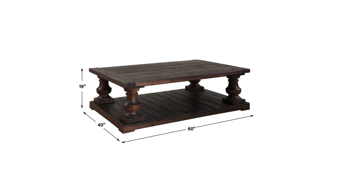 Stratford - Coffee Table - Walnut
