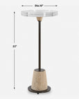 Arthur - Crystal Drink Table