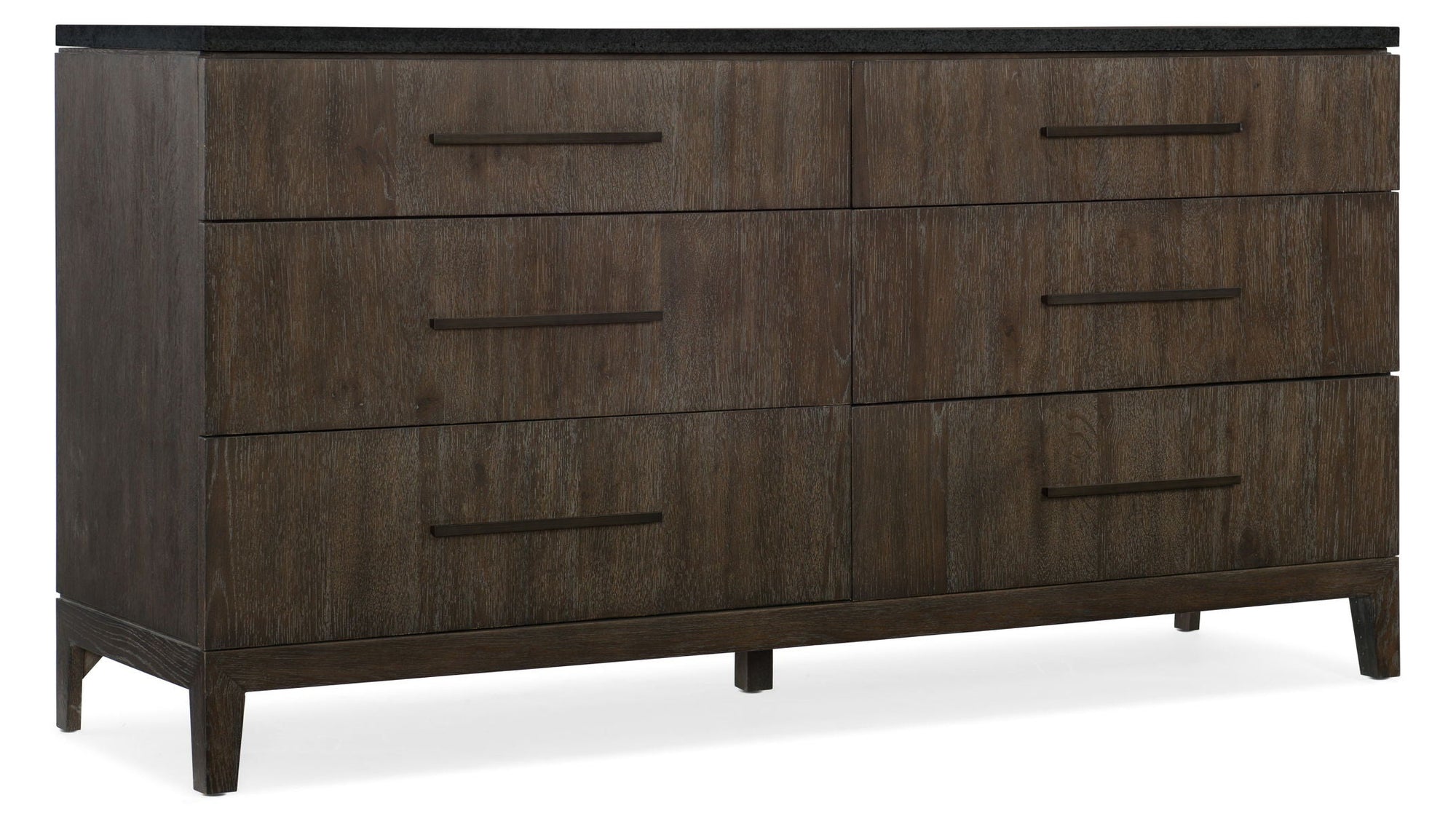 Miramar Aventura - Raphael 6-Drawer Dresser - Dark Gray