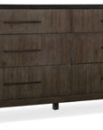 Miramar Aventura - Raphael 6-Drawer Dresser - Dark Gray
