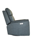 Vernon - Power Swivel Gliding Recliner With Power Headrest, Lumbar, Heat & Massage