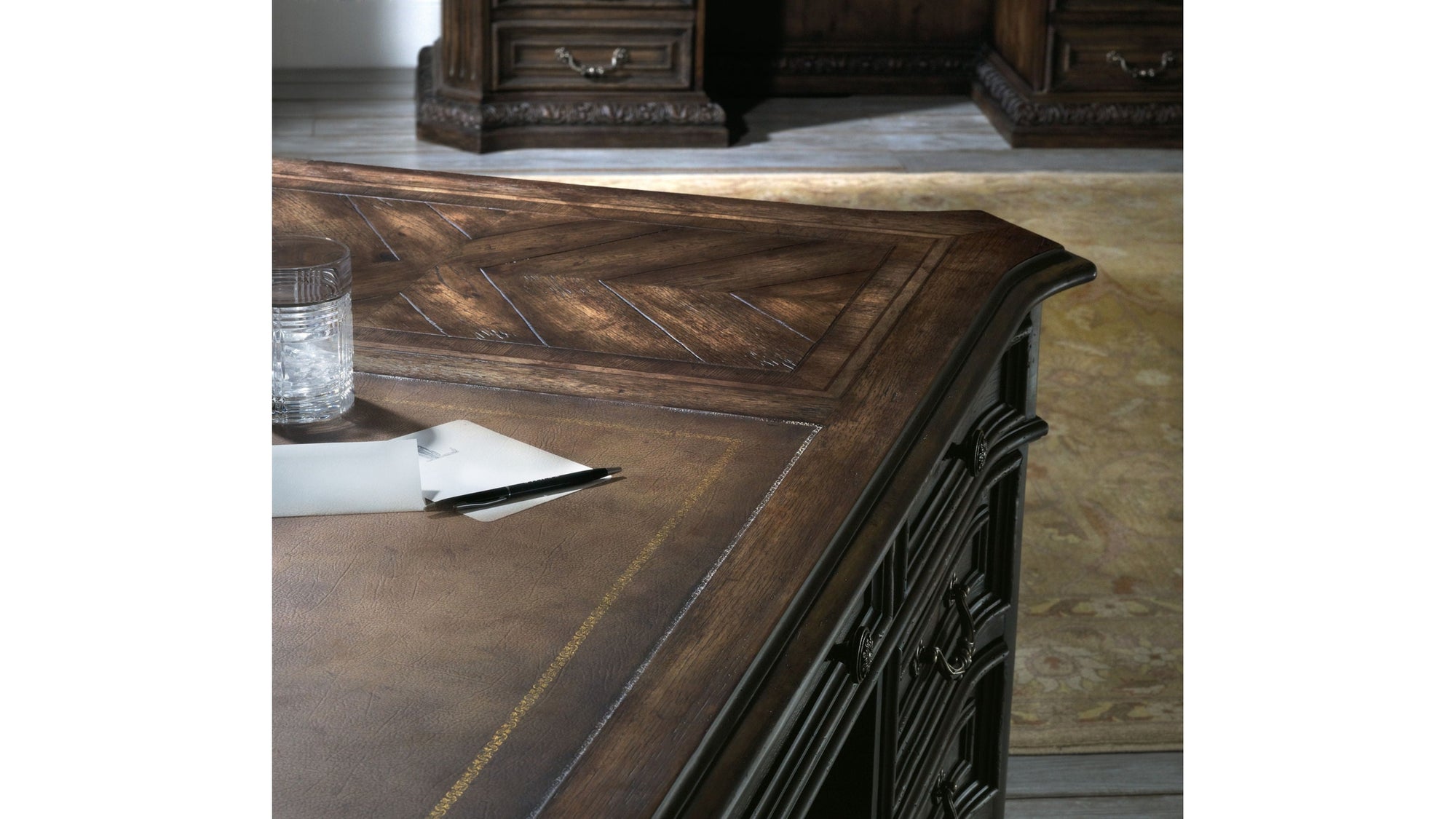 Rhapsody - Executive Desk - Dark Brown