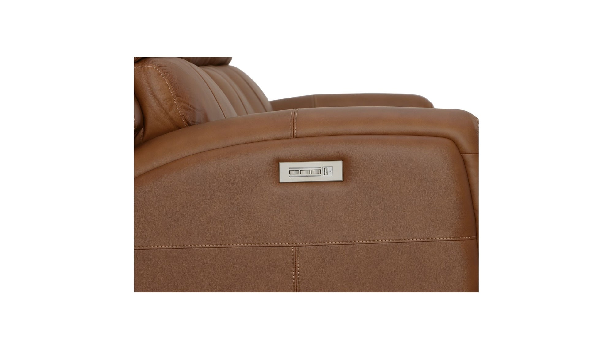 Linden - Power Reclining Sofa With Power Headrests & Lumbar