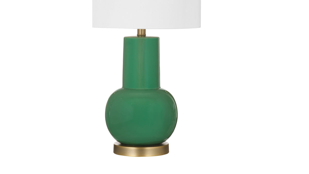 Ravelle - Table Lamp - Green