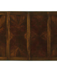 Leesburg - Leg Table With Two 18" Leaves - Dark Brown