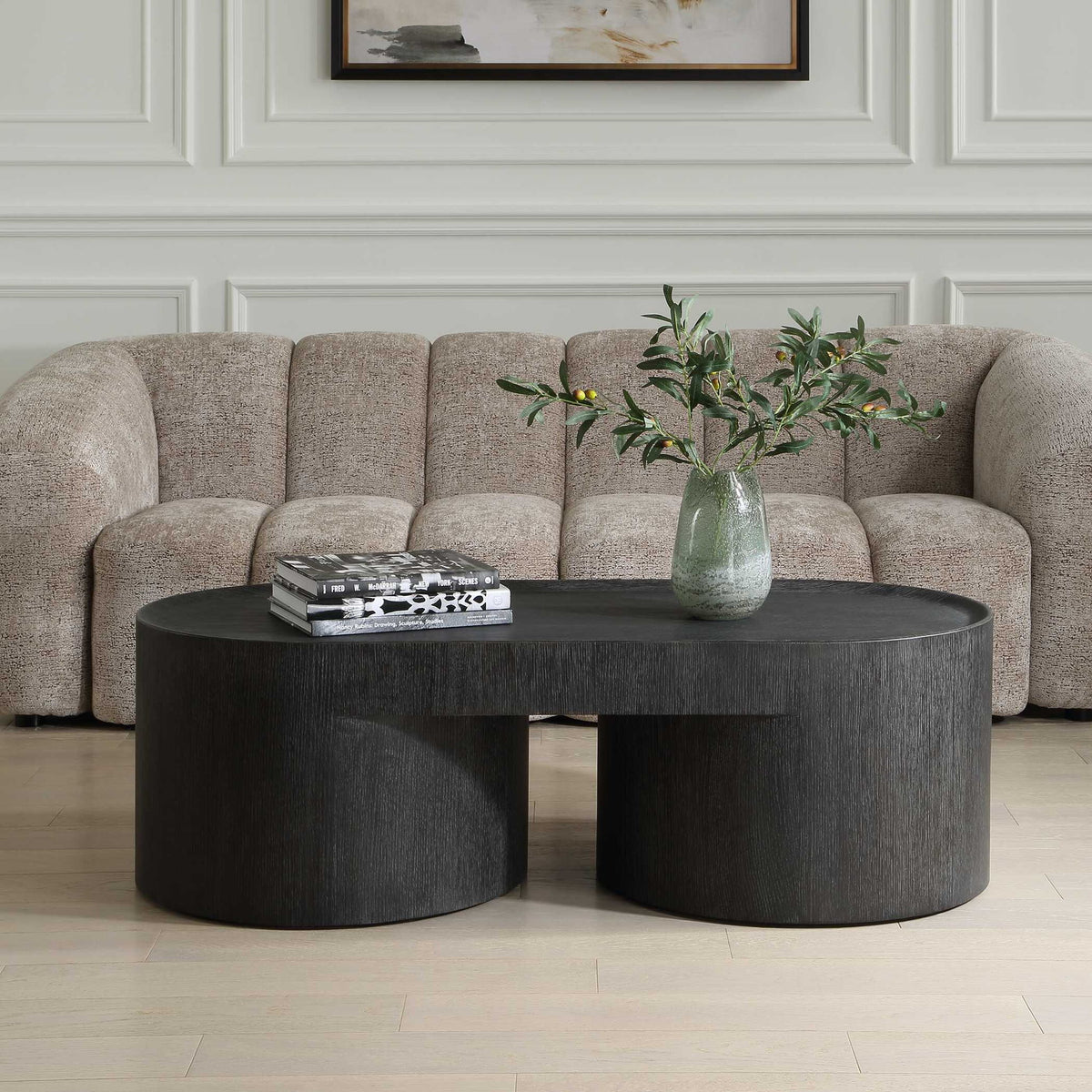 Isbell - Coffee Table - Black Stained