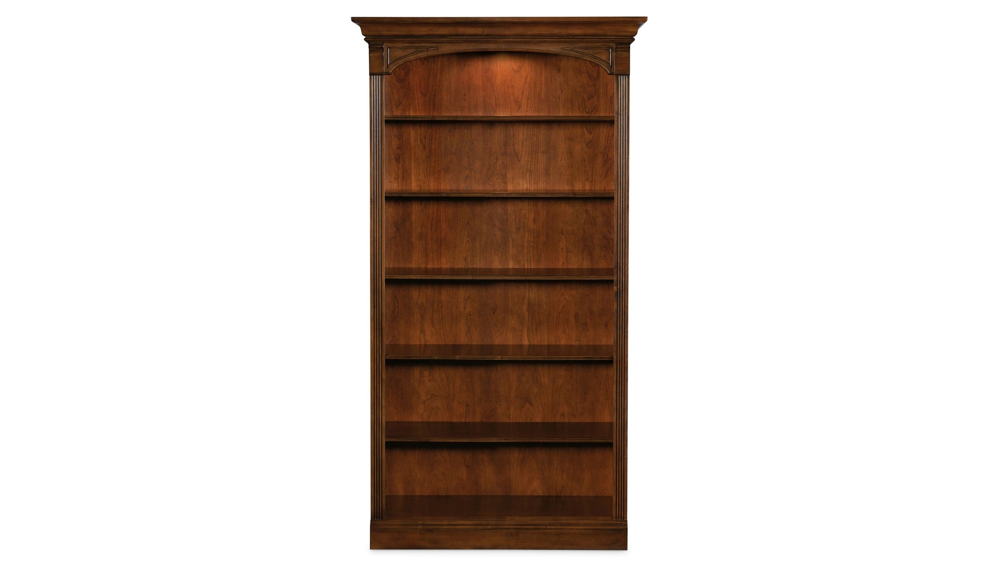 Brookhaven - Open Bookcase - Dark Brown
