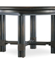 Retreat - Pole Rattan Round Dining Table With 1-20in Leaf