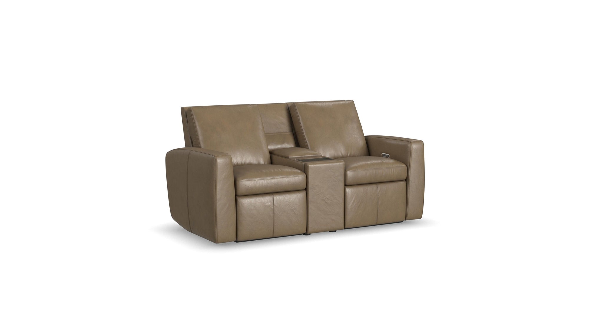 Aria - Power Reclining Loveseat With Console