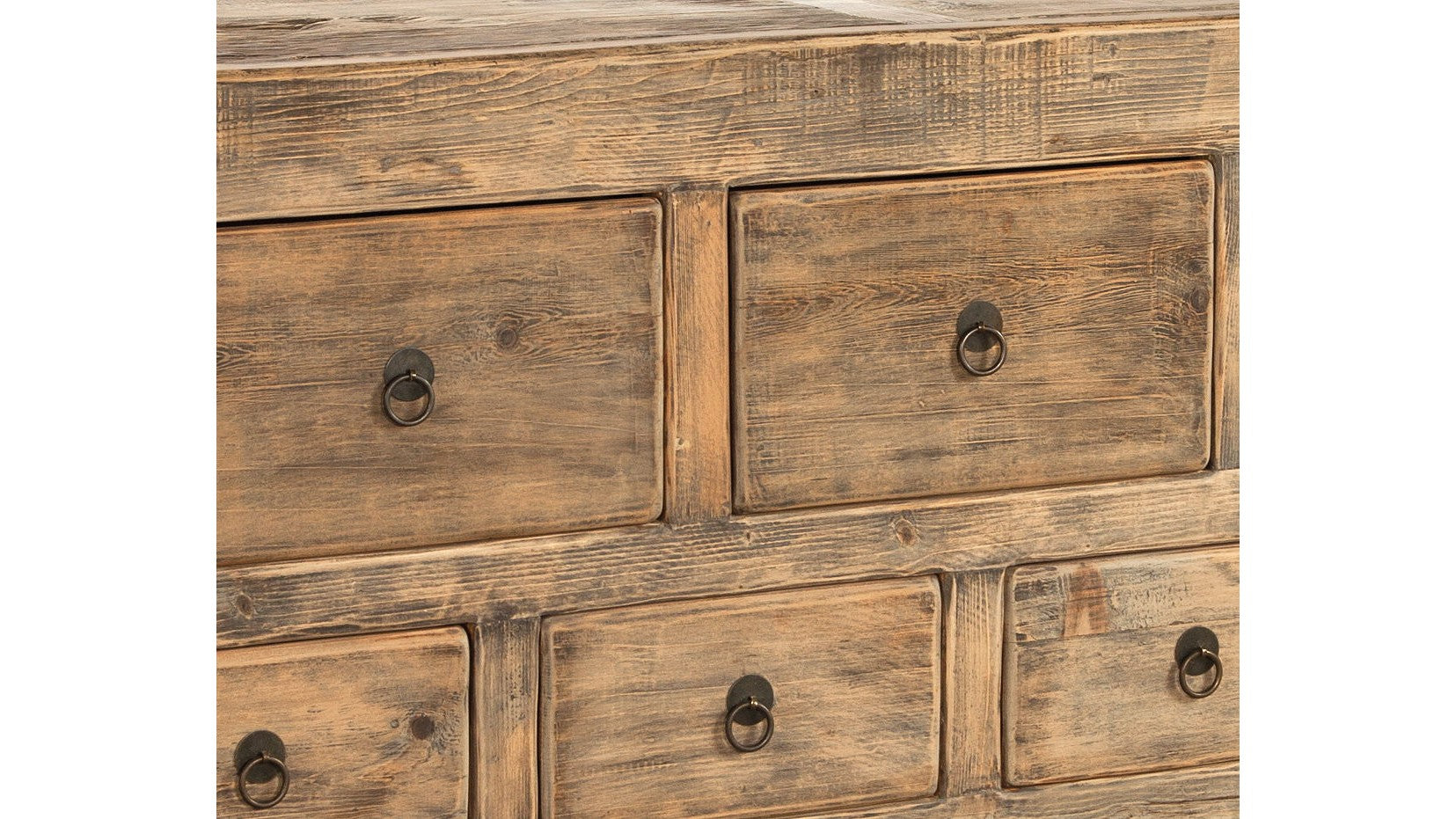Old Pine - Drawer Bank - Light Brown