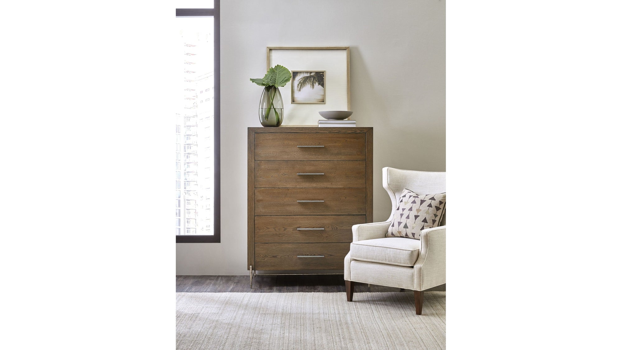 Chapman - 5-Drawer Chest - Light Brown
