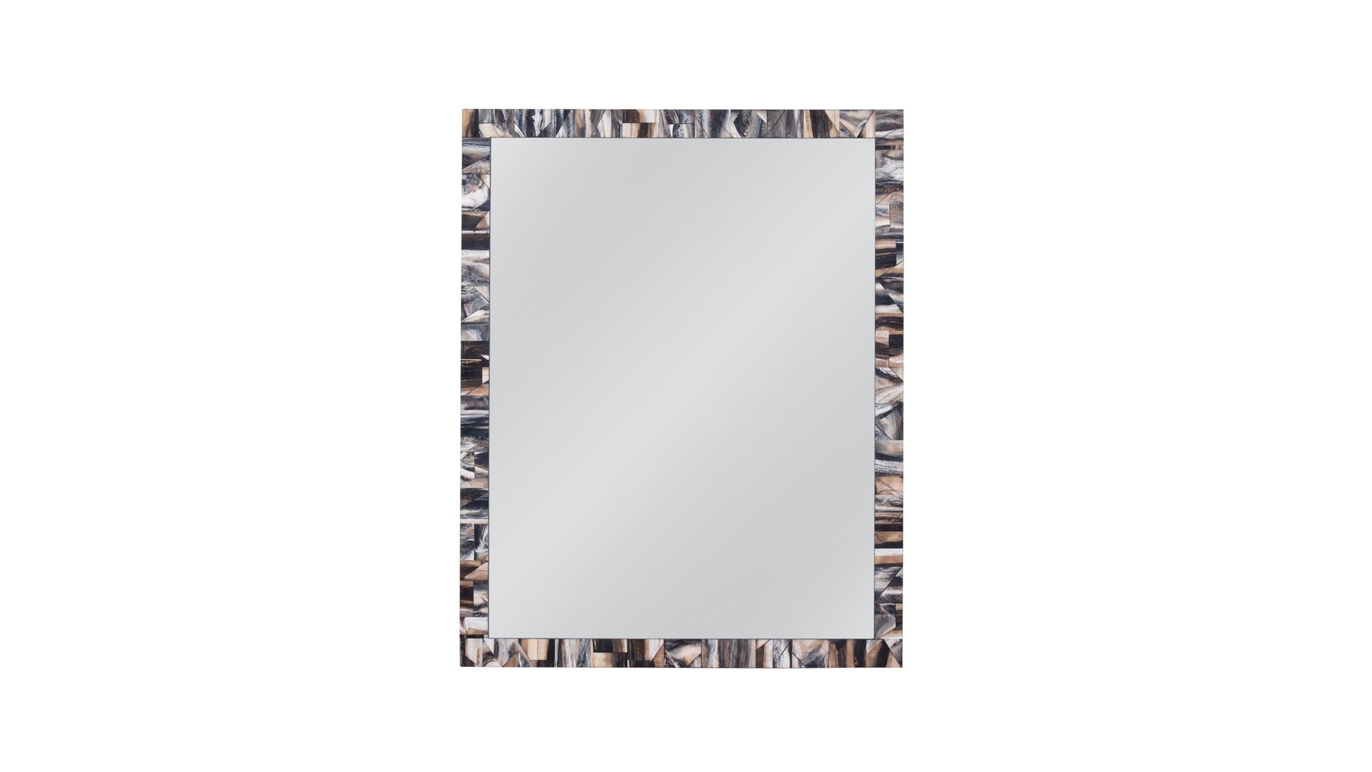 Kervo - Wall Mirror - Black / Cream