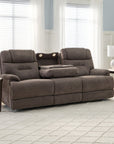 Zofa - Power Sleep Sofa With Power Headrests & Lumbar
