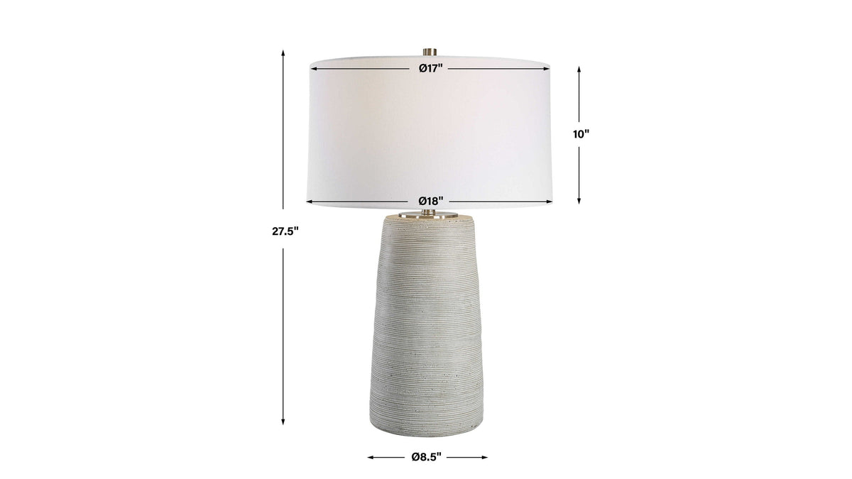 Mountainscape - Table Lamp - Silver