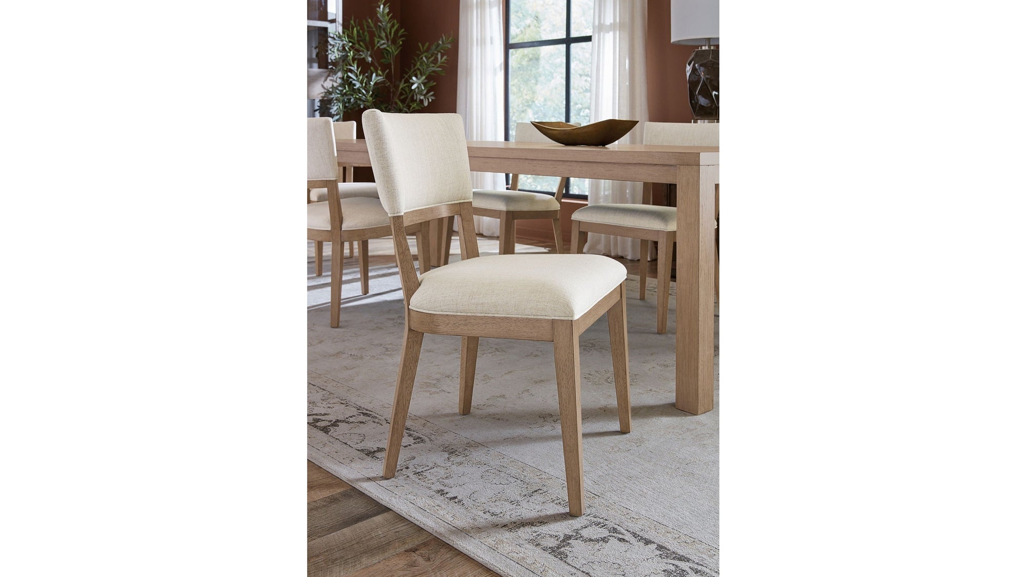 Sonnet - Upholstered Side Chair Set of 2 - Beige