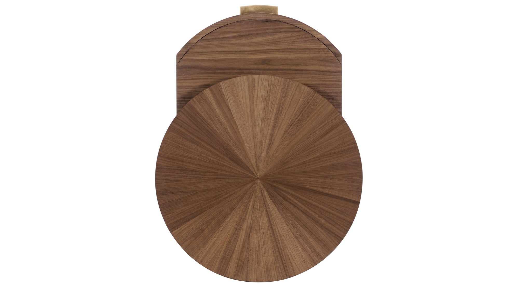 Eleana - Round Nightstand - Medium Wood