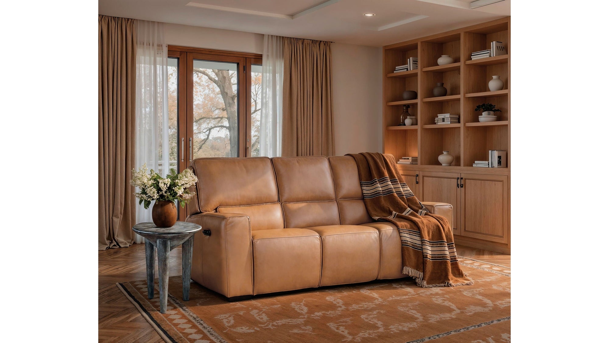 MS - Miles Zero Gravity Power Sofa With Power Headrest