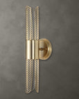 Cret - 2 Light LED Brass Sconce - Bronze