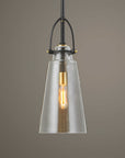 Saugus - Industrial 1 Light Pendant - White