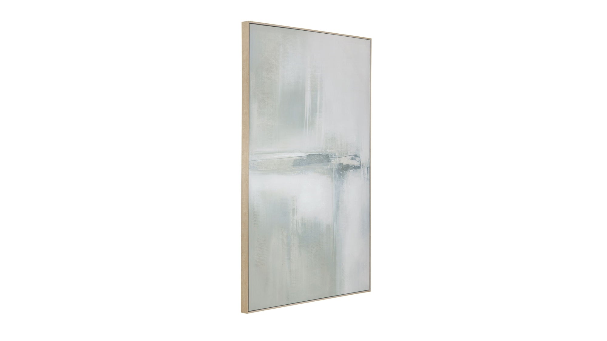 Framed Canvas Calm Reflection - Silver