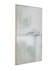 Framed Canvas Calm Reflection - Silver