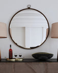 Quinn - Wall Mirror - Brown