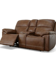 Jackson - Power Reclining Loveseat With Console & Power Headrests