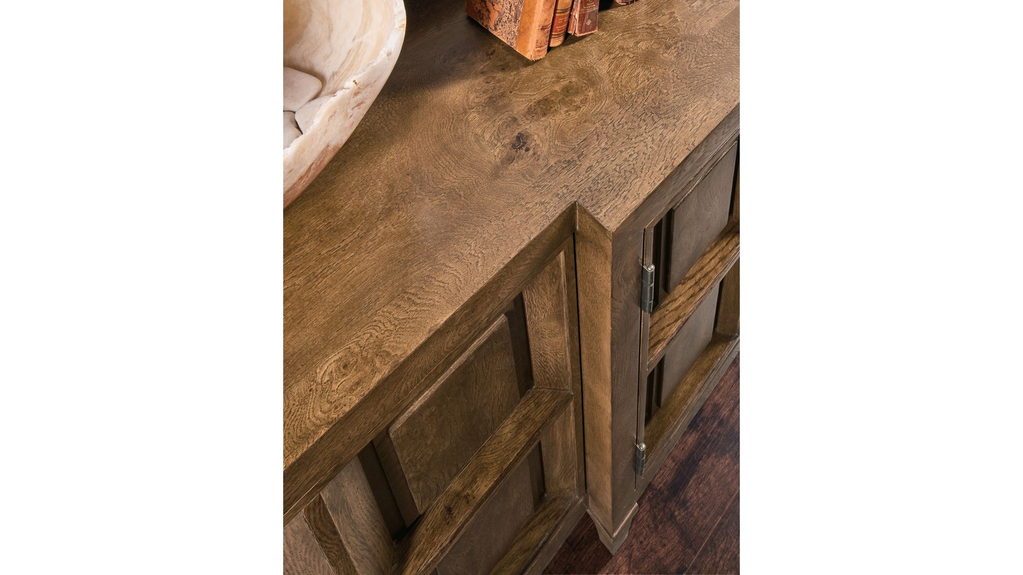 Melange - Nikos Credenza - Dark Brown
