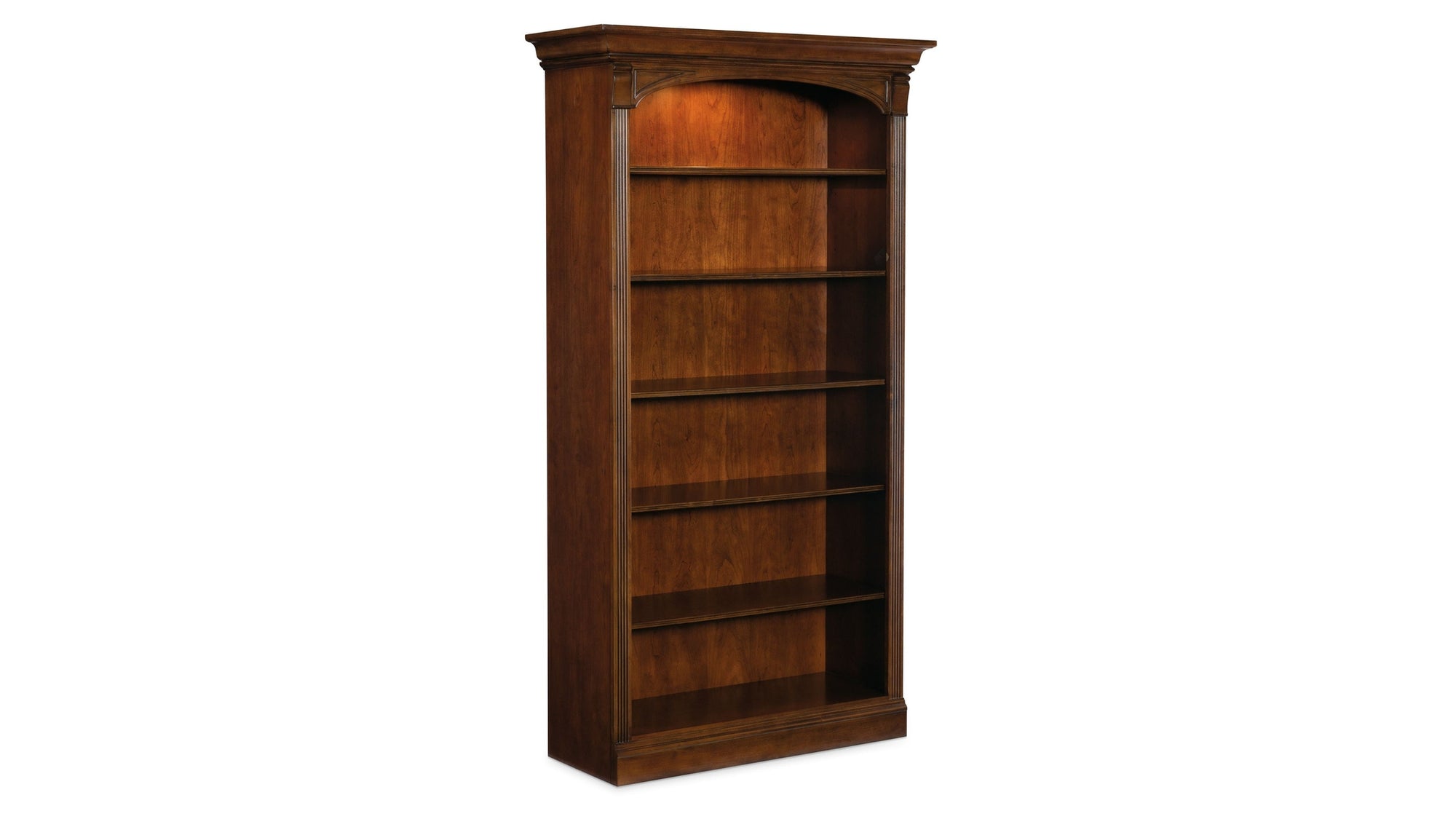Brookhaven - Open Bookcase - Dark Brown