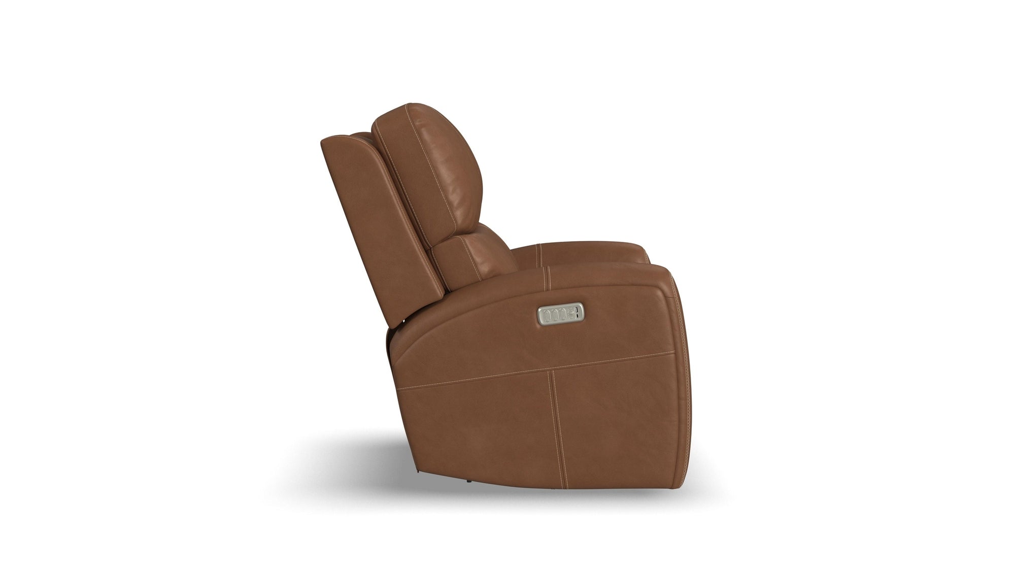 Linden - Power Swivel Gliding Recliner With Power Headrest, Lumbar, Heat & Massage