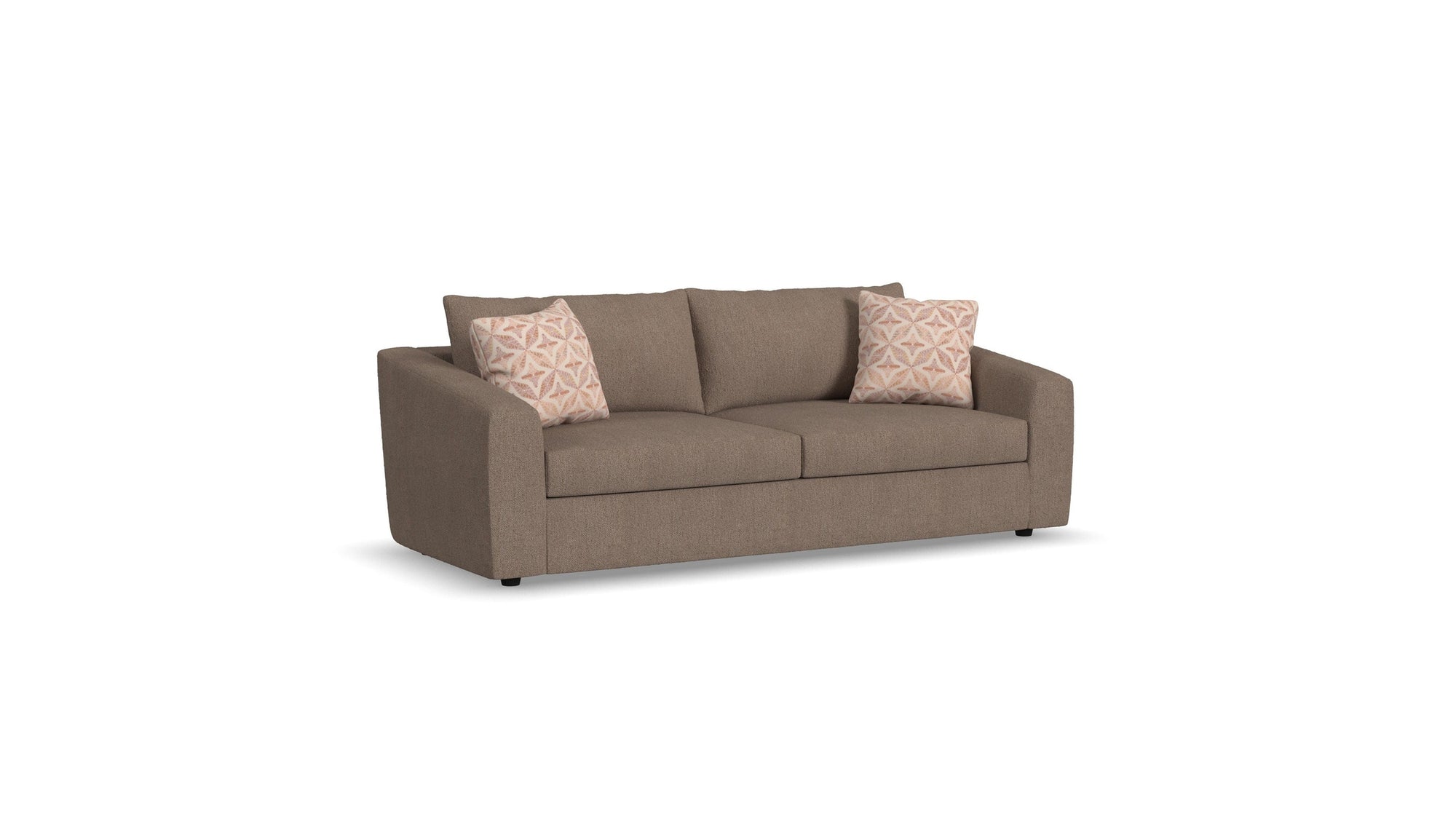 Chevy - Leather Sofa - Brown