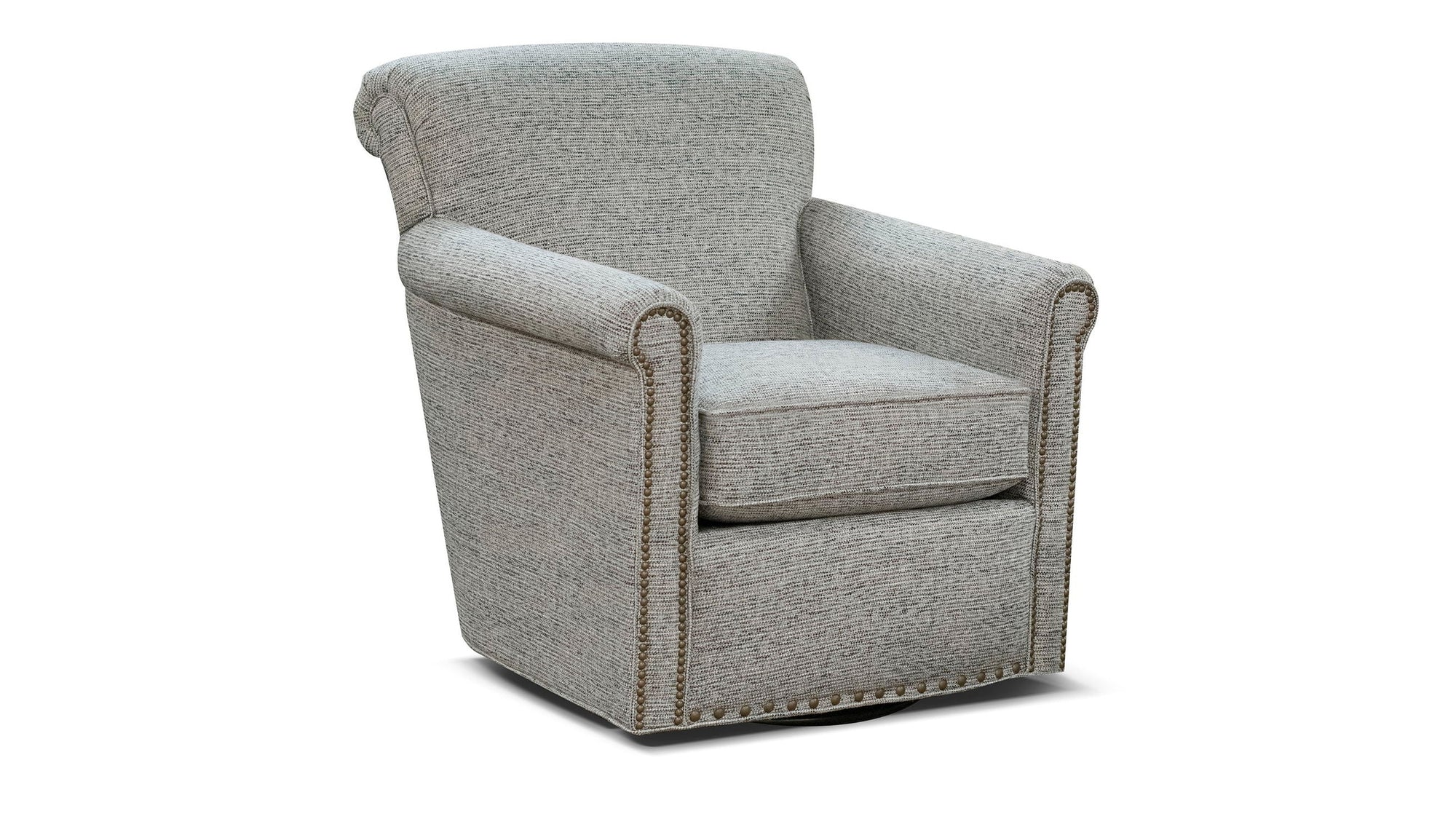 Jakson - Swivel Chair With Nails