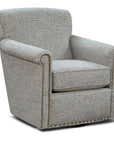 Jakson - Swivel Chair With Nails