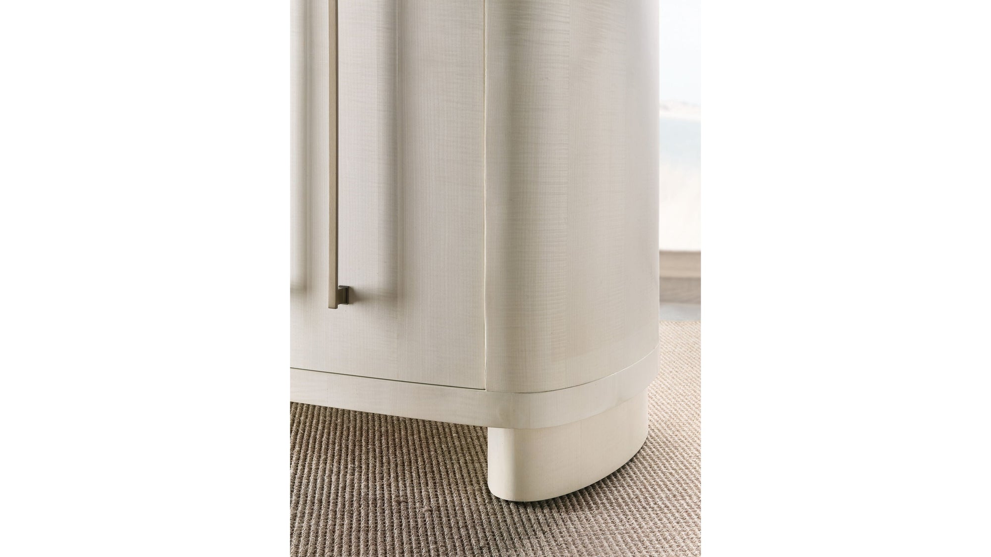 Melange - Bar None Credenza - White