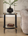 Chadid - Round Glass Table