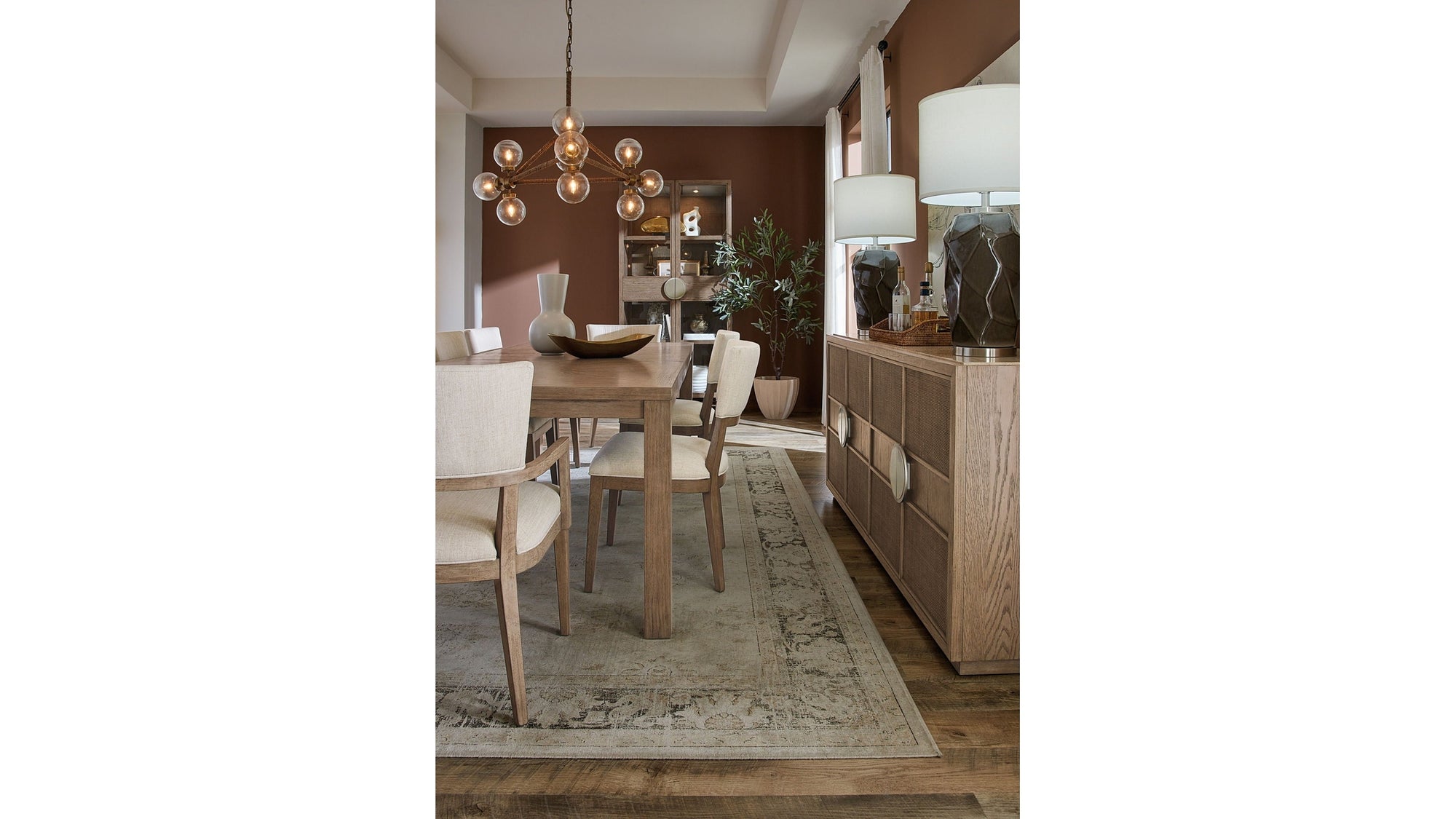 Sonnet - Rectangular Dining Table With One 18" Leaf - Dark Gray