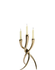 Ansley - Taper Candle Holder Set (Set of 2) - Gold