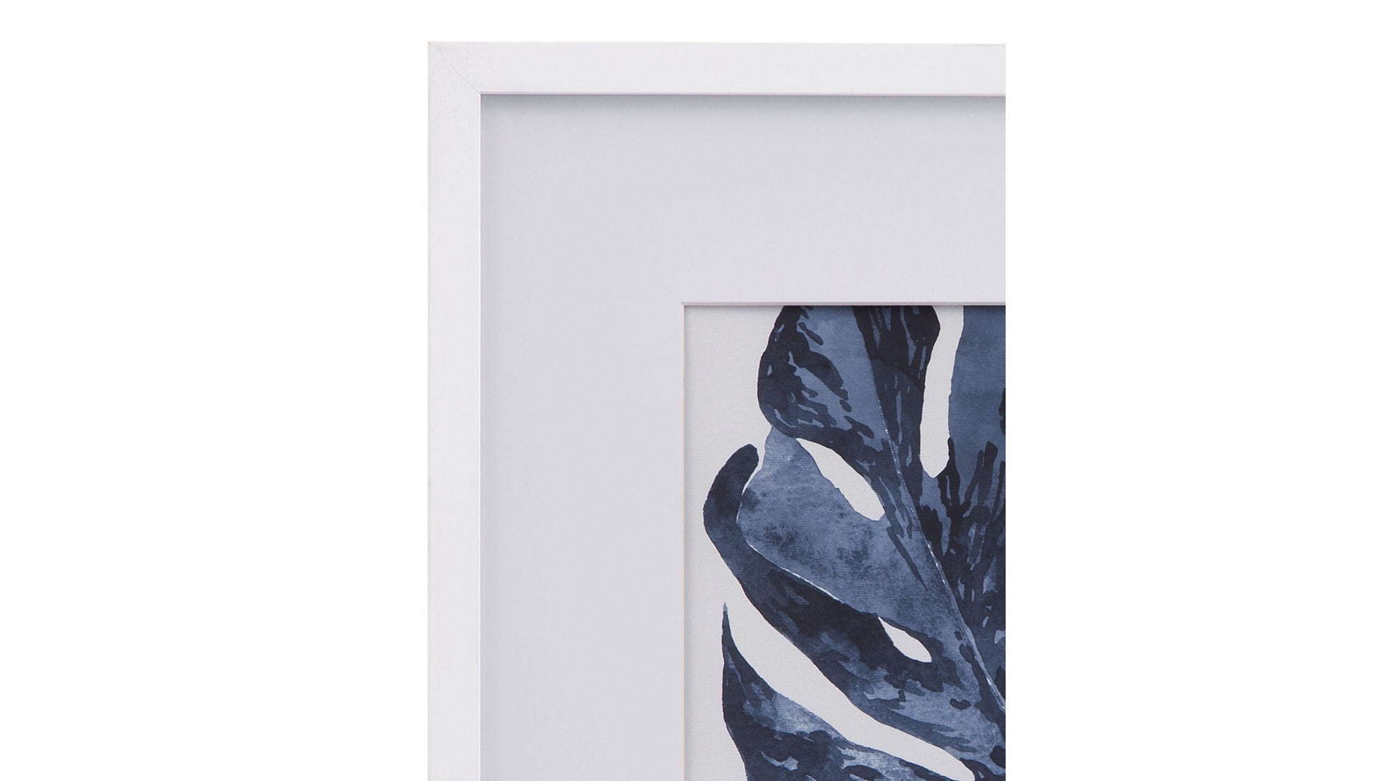Palms Canvas Art Set of 2 - White